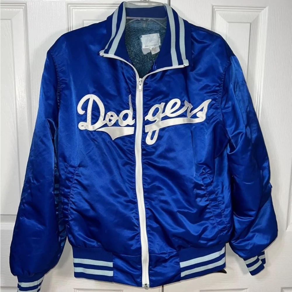 Vintage Dodgers Satin Jacket